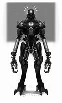 Image result for Robot Battle Concept Art