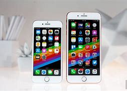 Image result for Picture of iPhone 8 Plus and iPhone 13 Side by Side