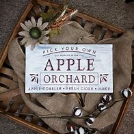 Image result for Orchard Sign