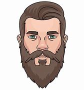 Image result for Guy with Beard Drawing
