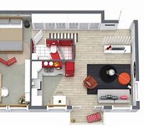 Image result for Plans for a Studio Apartment