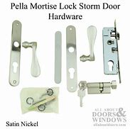 Image result for Pella Storm Door Mortise Lock