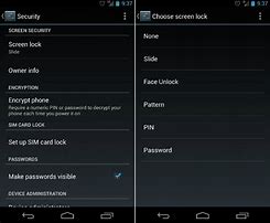 Image result for Diabling Lock Screen On Android