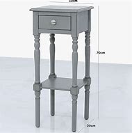 Image result for Single Drawer Telephone Table