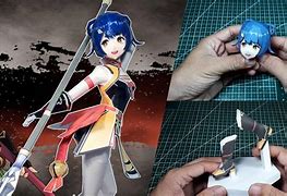 Image result for Papercraft Anime Gensin Impact