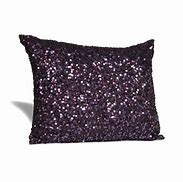 Image result for Purple Sequin Cushion