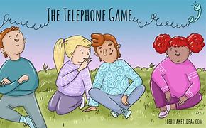 Image result for What Is Telephone Game