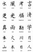 Image result for Basic Japanese Kanji