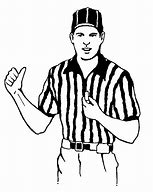 Image result for Cricket Umpire Six White Background