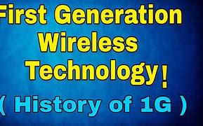 Image result for 1G History