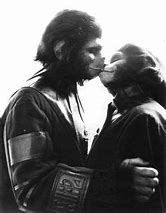 Image result for Planet of the Apes Kiss