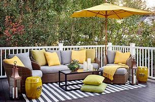 Image result for Small Patio with Outdoor TV Ideas