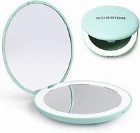 Image result for Portable Mirror Round Lights