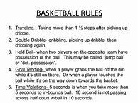 Image result for Basketball Rules Quiz for Kids