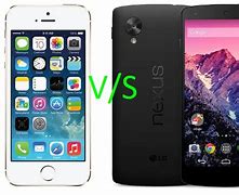 Image result for Nexus 5 vs iPhone 5S Software