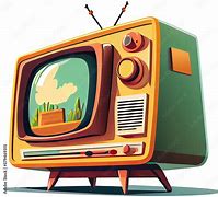 Image result for TV with Cartoon On It