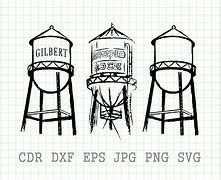Image result for Water Tower Clip Art Outline