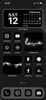 Image result for iPhone Home Screen Layout Ideas+