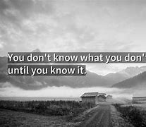 Image result for You Don't Know What Is D