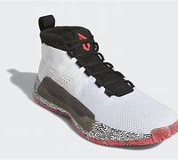 Image result for Dame 5 Red Off White