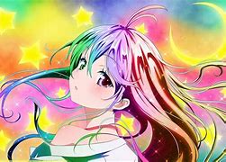 Image result for Anime with Rainbow Hair