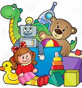 Image result for Kids Playing with Toys Clip Art