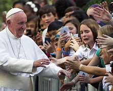 Image result for Pope Francis with School Children