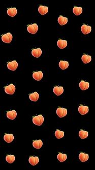 Image result for Peach Emoji All-Black