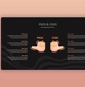 Image result for Pros and Cons Comparison Template