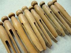 Image result for Double Wooden Clothes Pins
