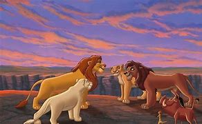 Image result for Lion King 2 Kiara Simba and Nala