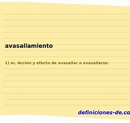 Image result for avasallamiento