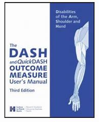 Image result for Dash Disability Arm Shoulder Hand