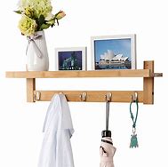 Image result for Wall Mounted Hat Coat Rack