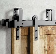 Image result for Bypass Barn Door Hardware