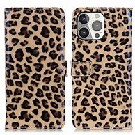 Image result for Tan Leopard iPhone Case 13 Wirh Holder