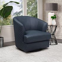 Image result for Belfield Top Grain Leather Swivel Chair