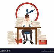 Image result for Overworked Cartoon