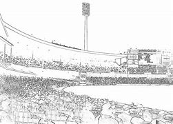 Image result for Cricket Pitch Drawing