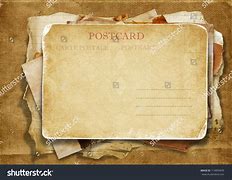 Image result for Old Paper Postcard