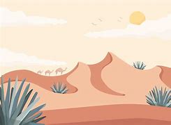 Image result for Desert Scenes in Illustration