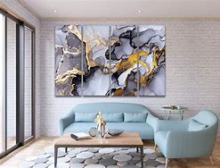Image result for Gold and Gray Wall Art
