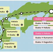 Image result for Shinkansen Map