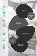 Image result for Behr Black Paint