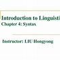 Image result for Syntax Linguistics