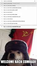 Image result for Comrade Meme