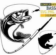 Image result for Fishing Silhouette Clip Art Black and White