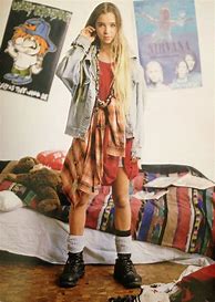 Image result for 1990s Grunge Fashion