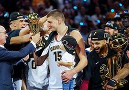 Image result for Adam Silver NBA Champion Trophy