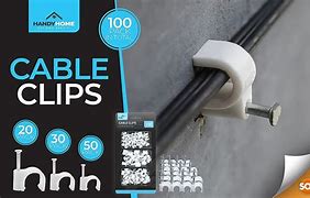 Image result for Cable Wall Clips